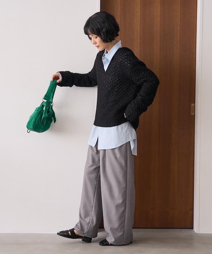 連帽針織套頭衫