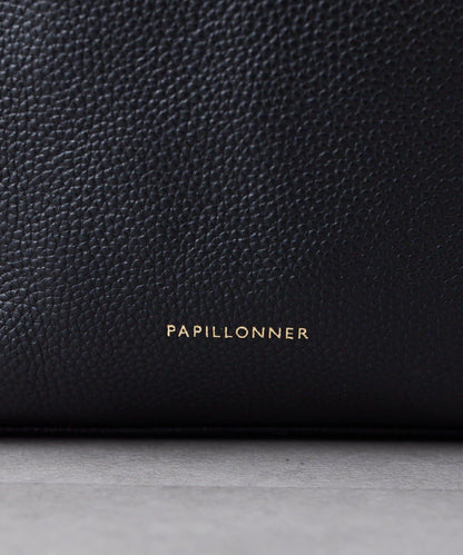 PAPILLONNER/パピヨネ 皮革單肩托特包