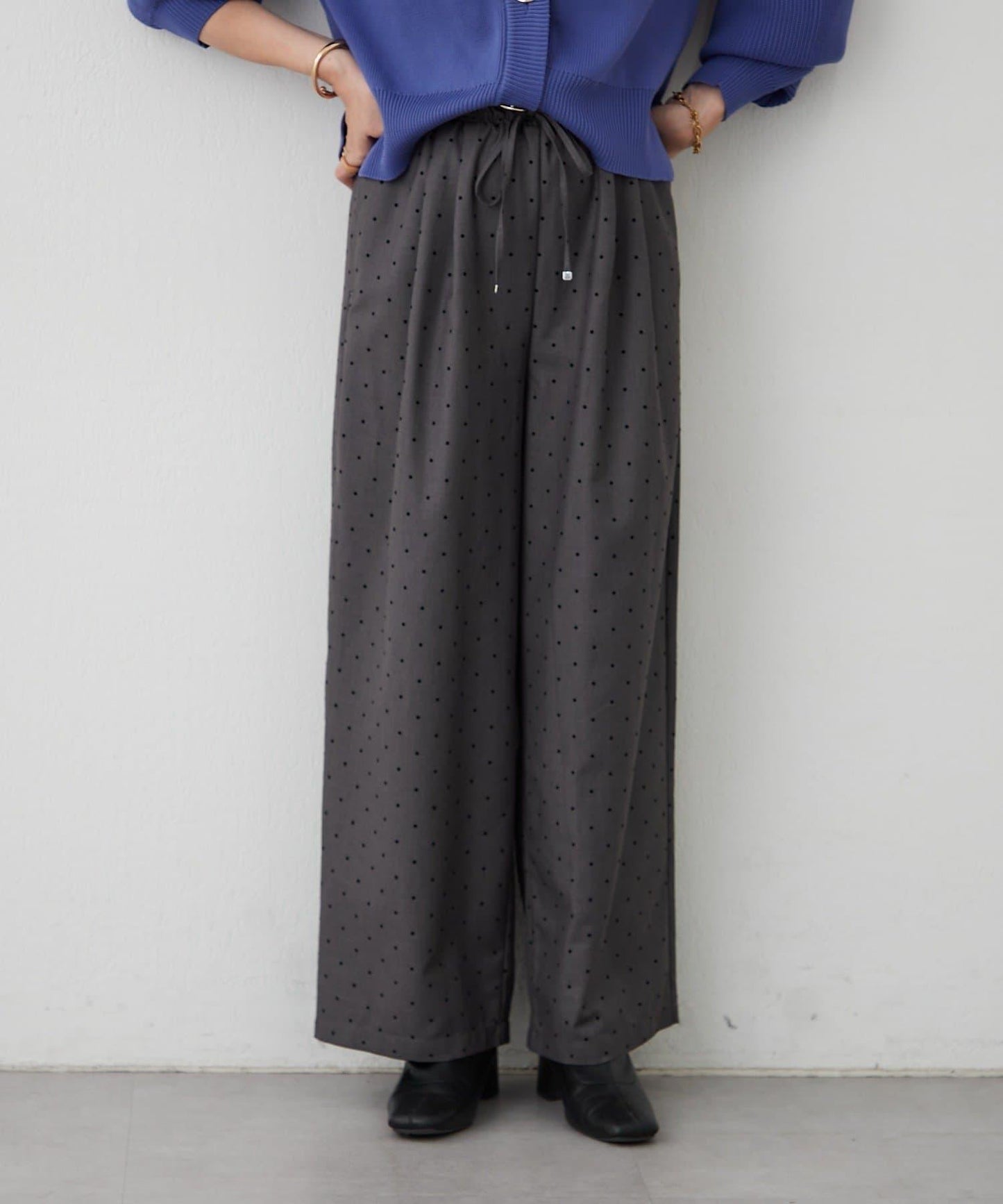 雙腰頭休閒褲