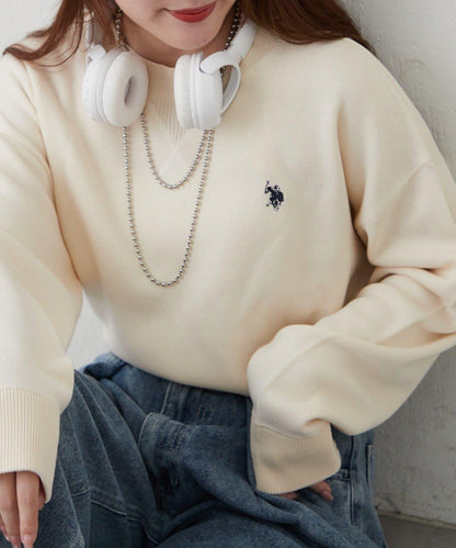U.S. POLO ASSN. 衛衣式針織套頭衫