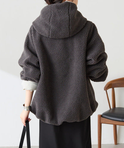 TAION聯名 可翻面羊羔絨羽絨服