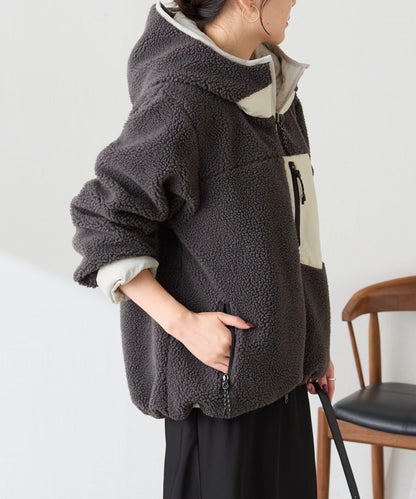 TAION聯名 可翻面羊羔絨羽絨服