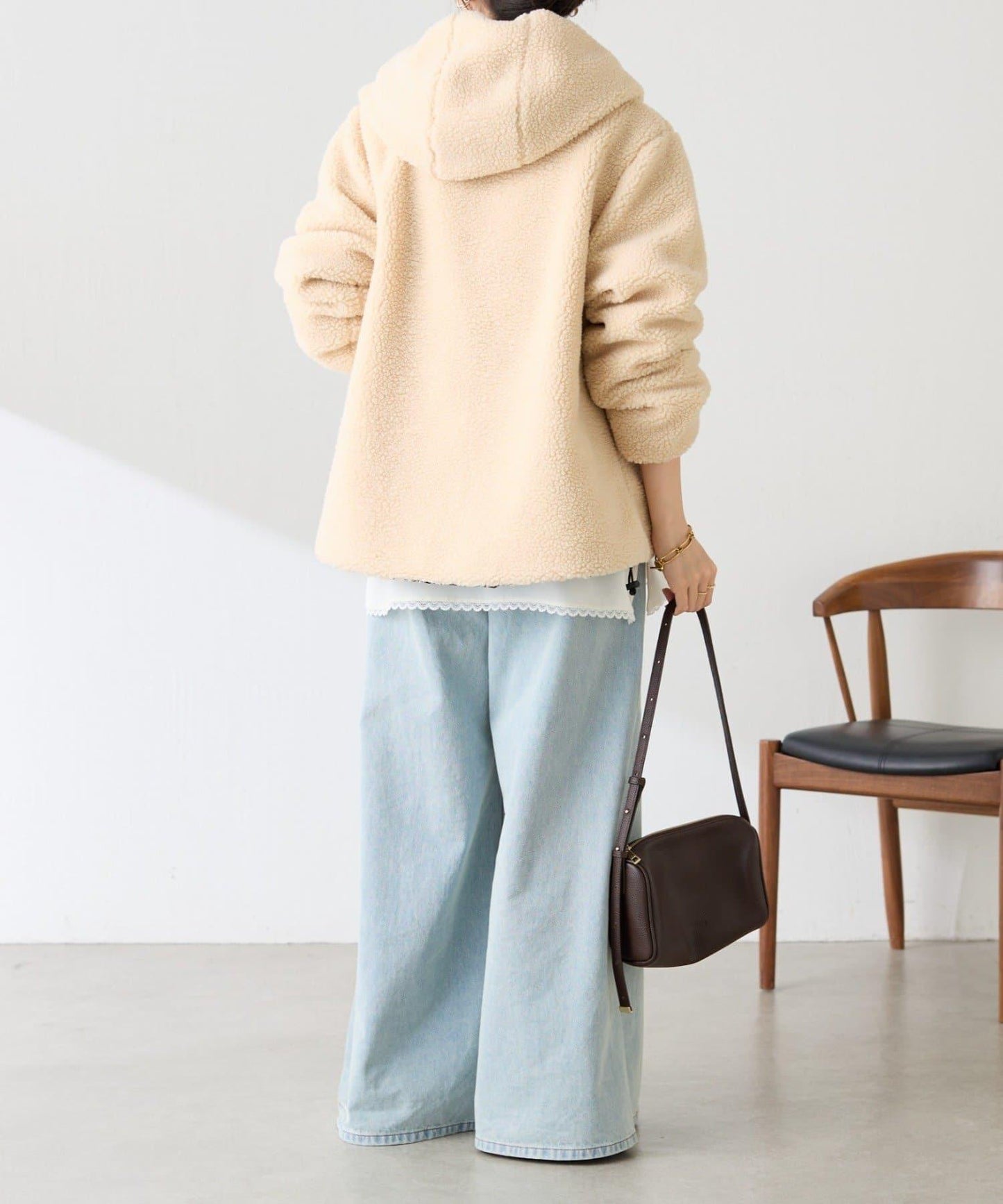 TAION聯名 可翻面羊羔絨羽絨服