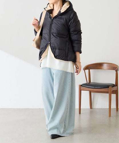 TAION聯名 可翻面羊羔絨羽絨服