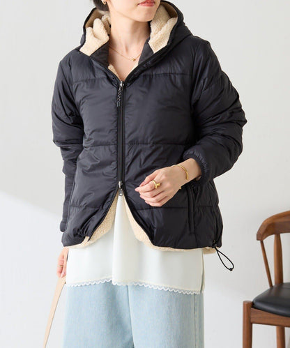 TAION聯名 可翻面羊羔絨羽絨服