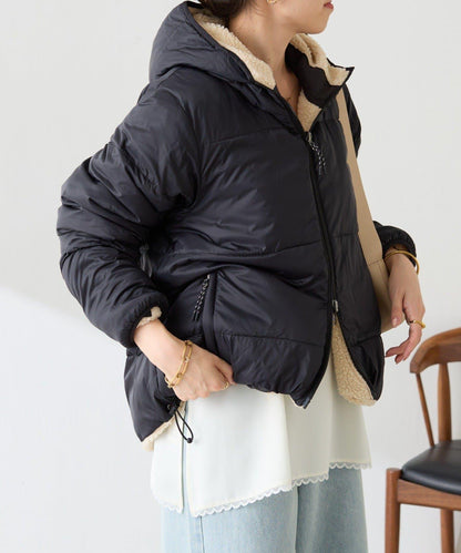 TAION聯名 可翻面羊羔絨羽絨服