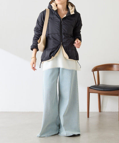 TAION聯名 可翻面羊羔絨羽絨服