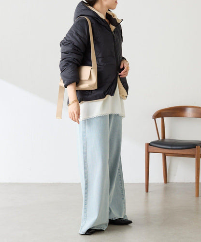 TAION聯名 可翻面羊羔絨羽絨服