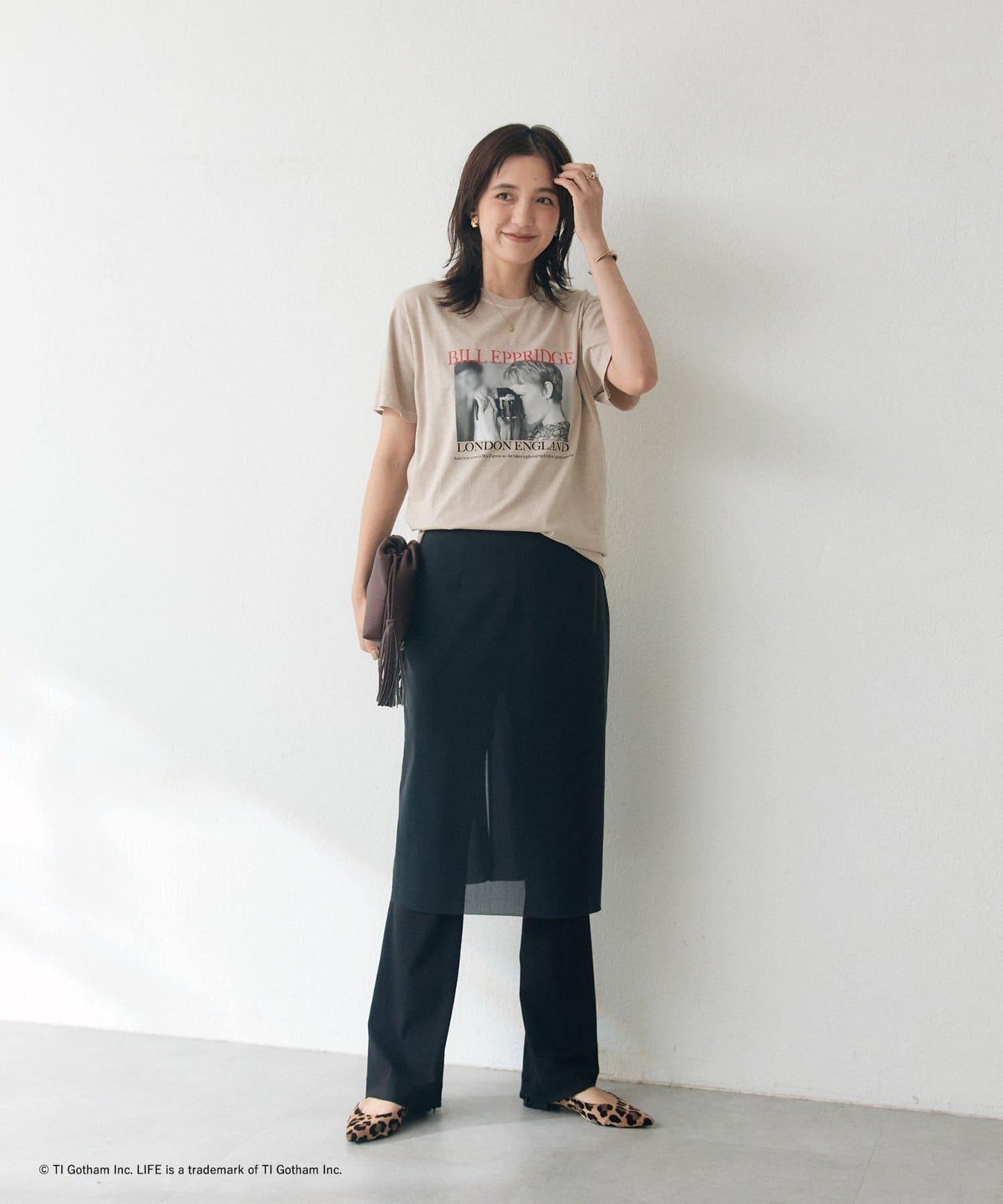 【LIFE PC】 Focus Photo Tee
