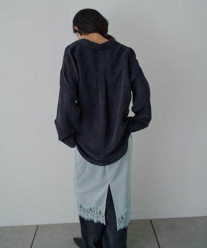歐根紗蕾絲半身裙