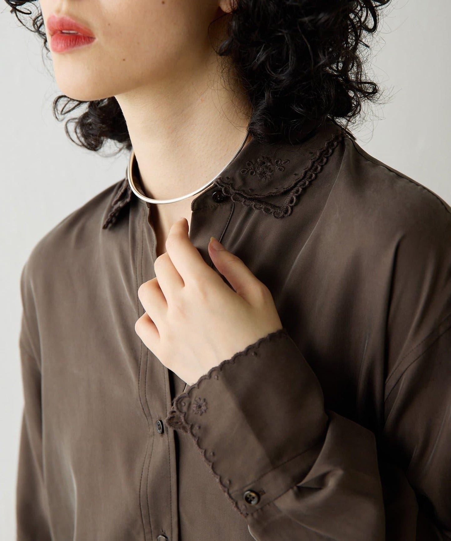 GEMINI 刺繡襯衫