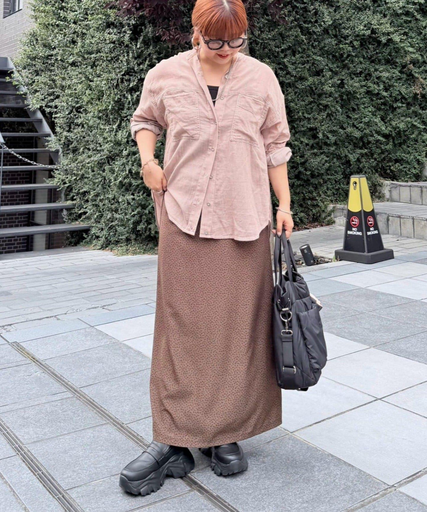 【Premium Sheer】可選領型牛仔拼色寬鬆襯衫