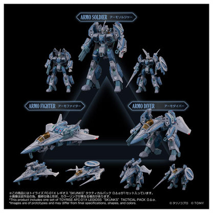 機甲創世記モスピーダ ANOTHER GENESIS（機甲創世記） トイライズ AFC-01X レギオス“SKUNKs” 戰術揹包 ΩΔα