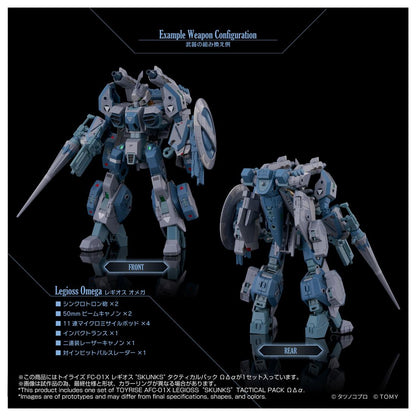 機甲創世記モスピーダ ANOTHER GENESIS（機甲創世記） トイライズ AFC-01X レギオス“SKUNKs” 戰術揹包 ΩΔα