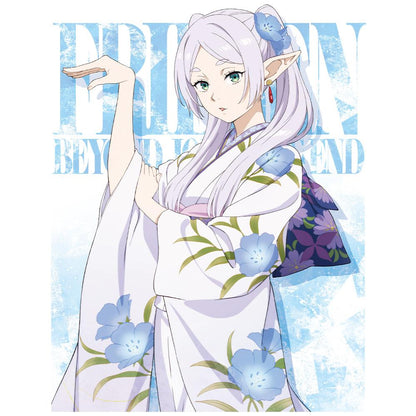 葬送のフリーレン（葬送的芙莉蓮） 芙莉蓮 和服ver. XL碼 大幅印花T恤