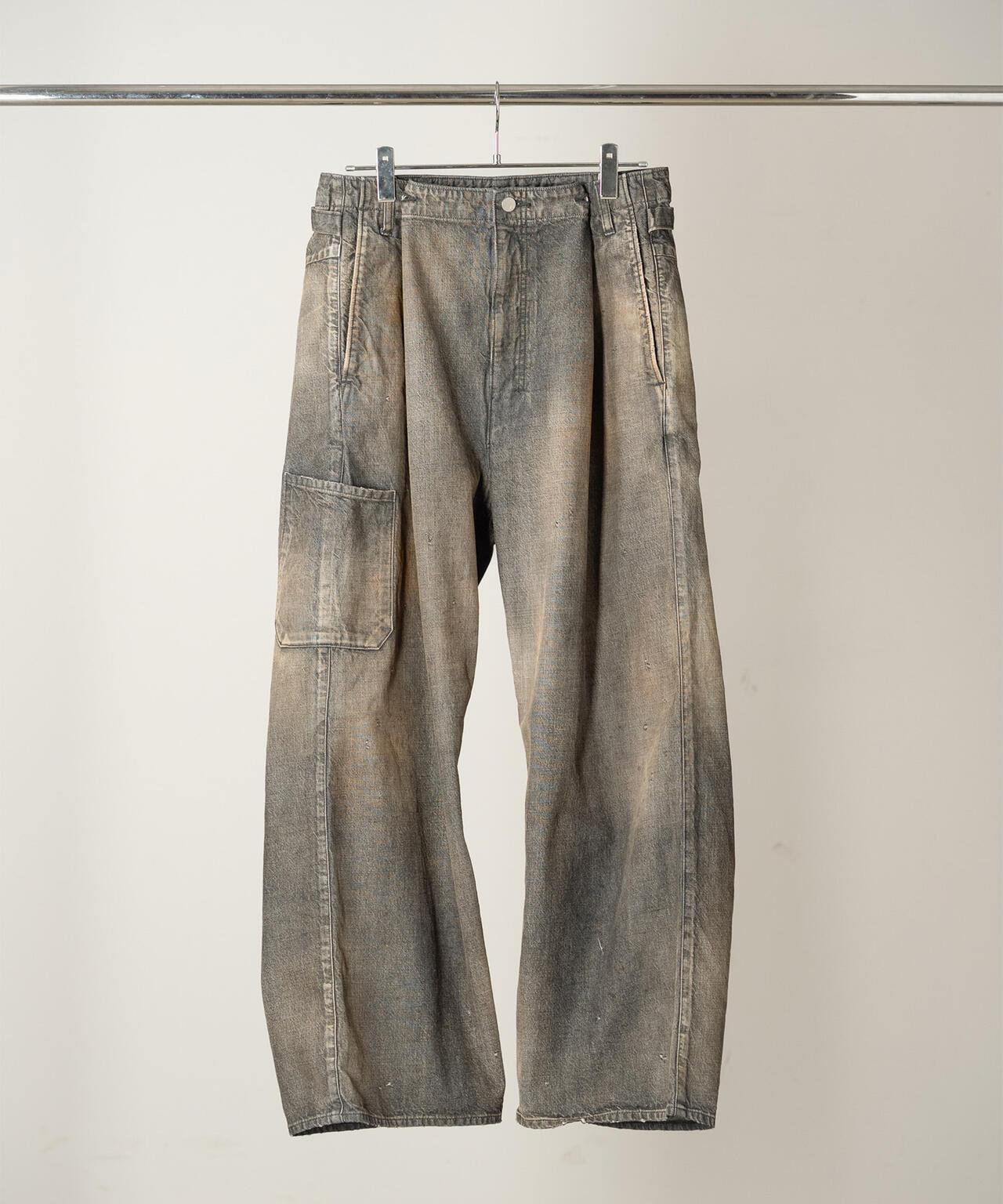 ANCELLM/アンセルム/DENIM PAINTER PANTS/ANC-PT139