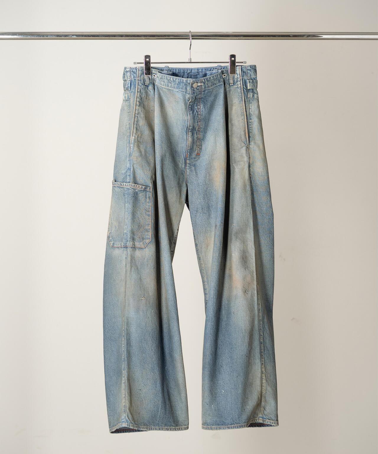 ANCELLM/アンセルム/DENIM PAINTER PANTS/ANC-PT139