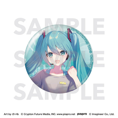 初音未來 Fit Boxing feat. 初音未來 Art by さいね 閃粉徽章 初音未來