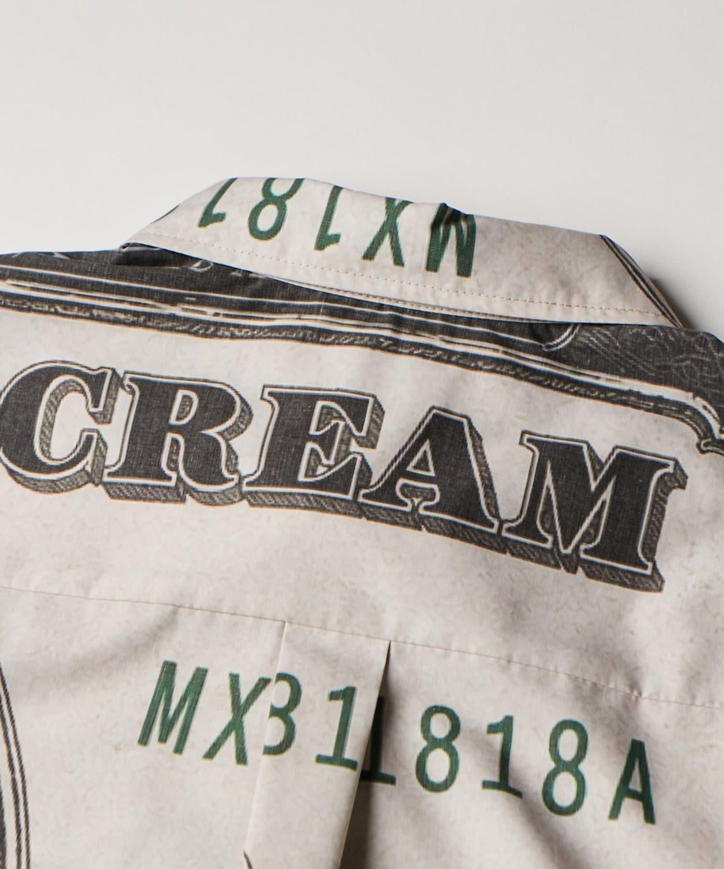 Sourcream/UNISEX 馬克思紙幣印花襯衫