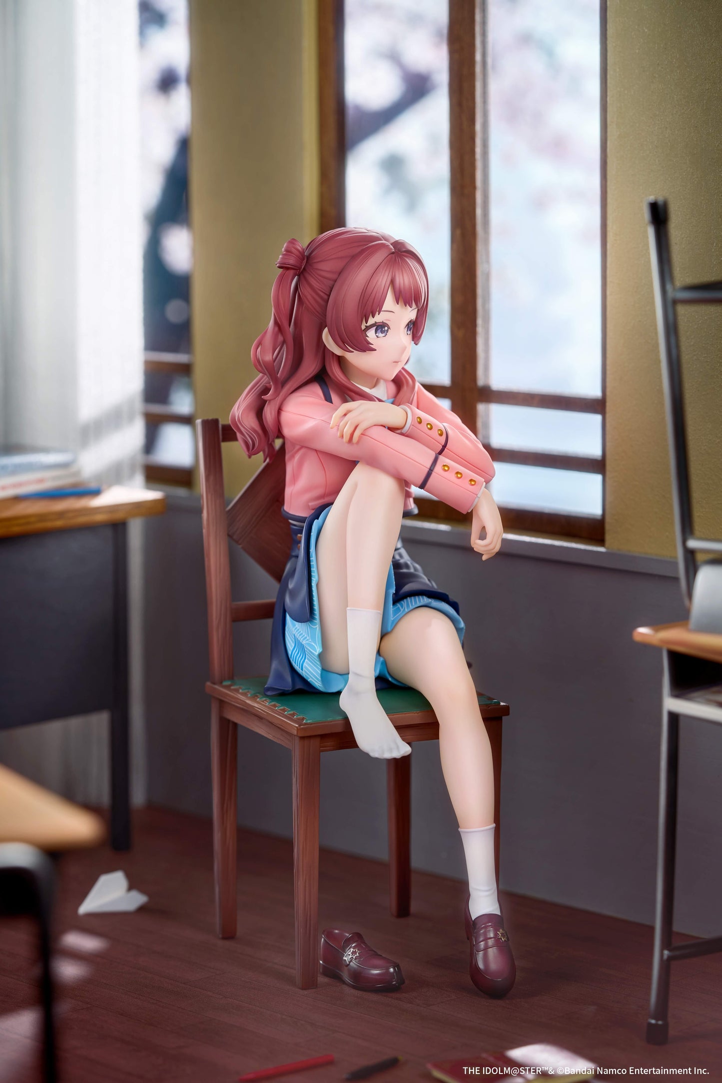 學園アイドルマスター_花海咲季 雨上がりのアイリス 特訓前Ver. 1/7 完成品手辦