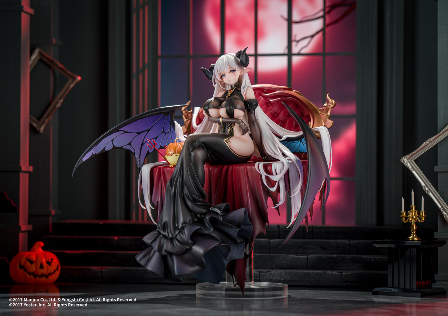 碧藍航線 アルビオン 妖精姫の銀月ver. 1/7 完成品手辦