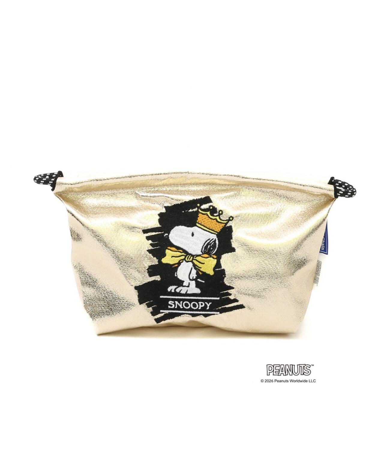 Ball&Chain(ボールアンドチェーン) 《史努比》 CROWN/POUCH 化妝包