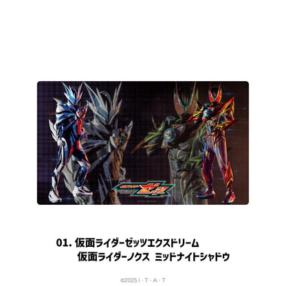 仮面ライダーゼッツ（假面騎士ZETZ） ゲーミング鼠標墊 01.仮面ライダーゼッツ_エクスドリーム/仮面ライダーノクス ミッドナイトシャドウ