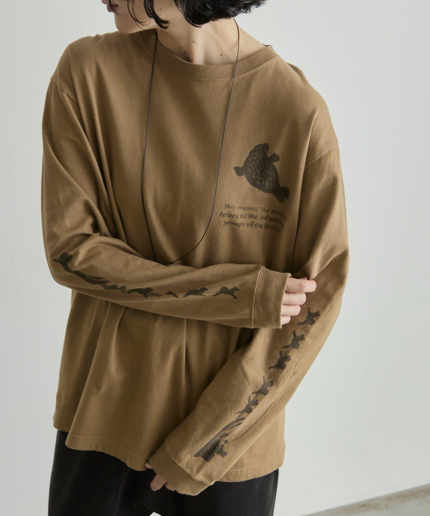 Work of art Kendai×SUM1 STYLE 聯名長袖T恤 純棉