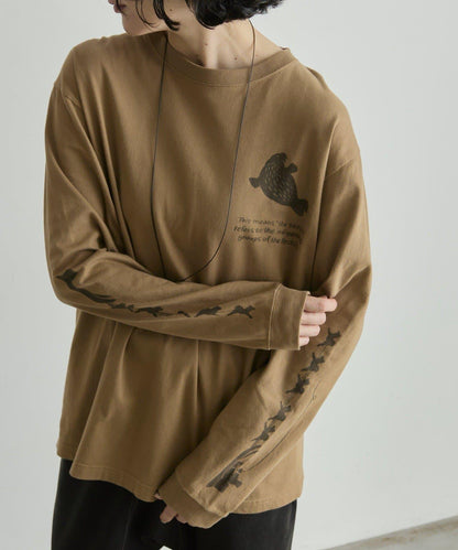 Work of art Kendai×SUM1 STYLE 聯名長袖T恤 純棉