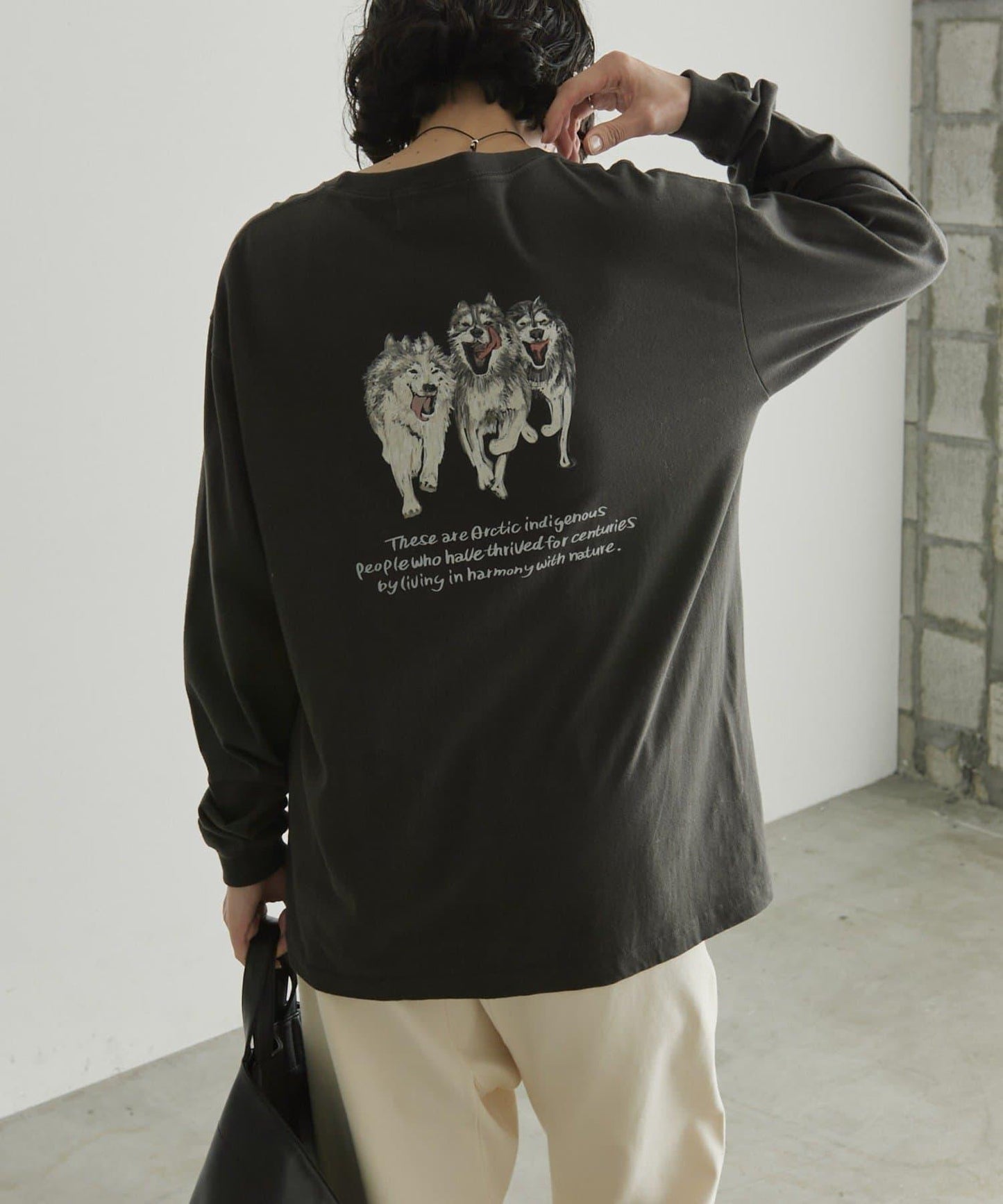 Work of art Kendai×SUM1 STYLE 聯名長袖T恤 純棉