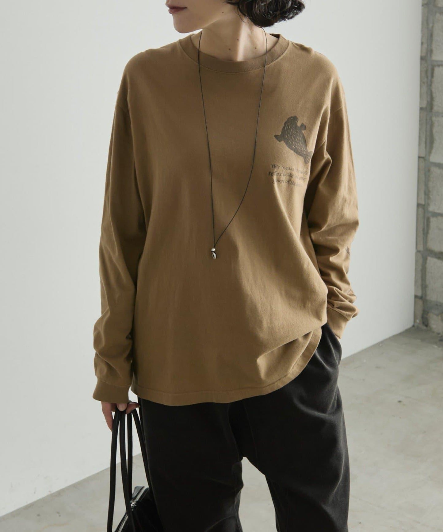 Work of art Kendai×SUM1 STYLE 聯名長袖T恤 純棉