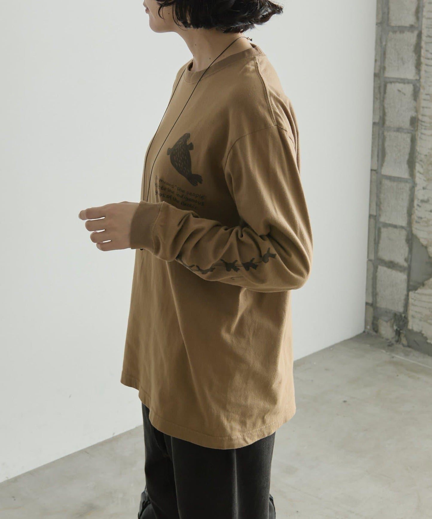 Work of art Kendai×SUM1 STYLE 聯名長袖T恤 純棉