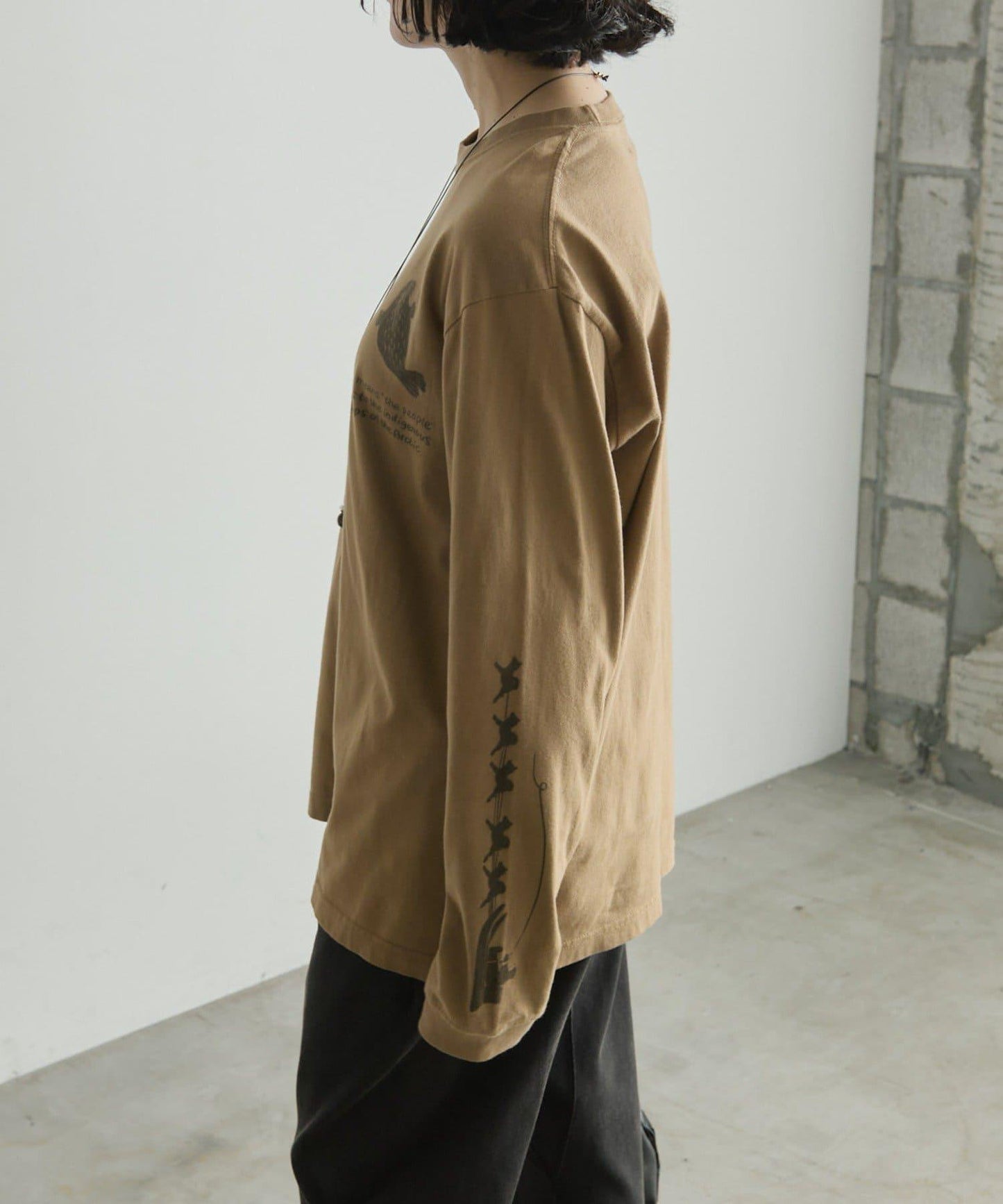Work of art Kendai×SUM1 STYLE 聯名長袖T恤 純棉