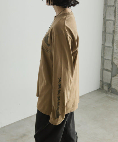 Work of art Kendai×SUM1 STYLE 聯名長袖T恤 純棉