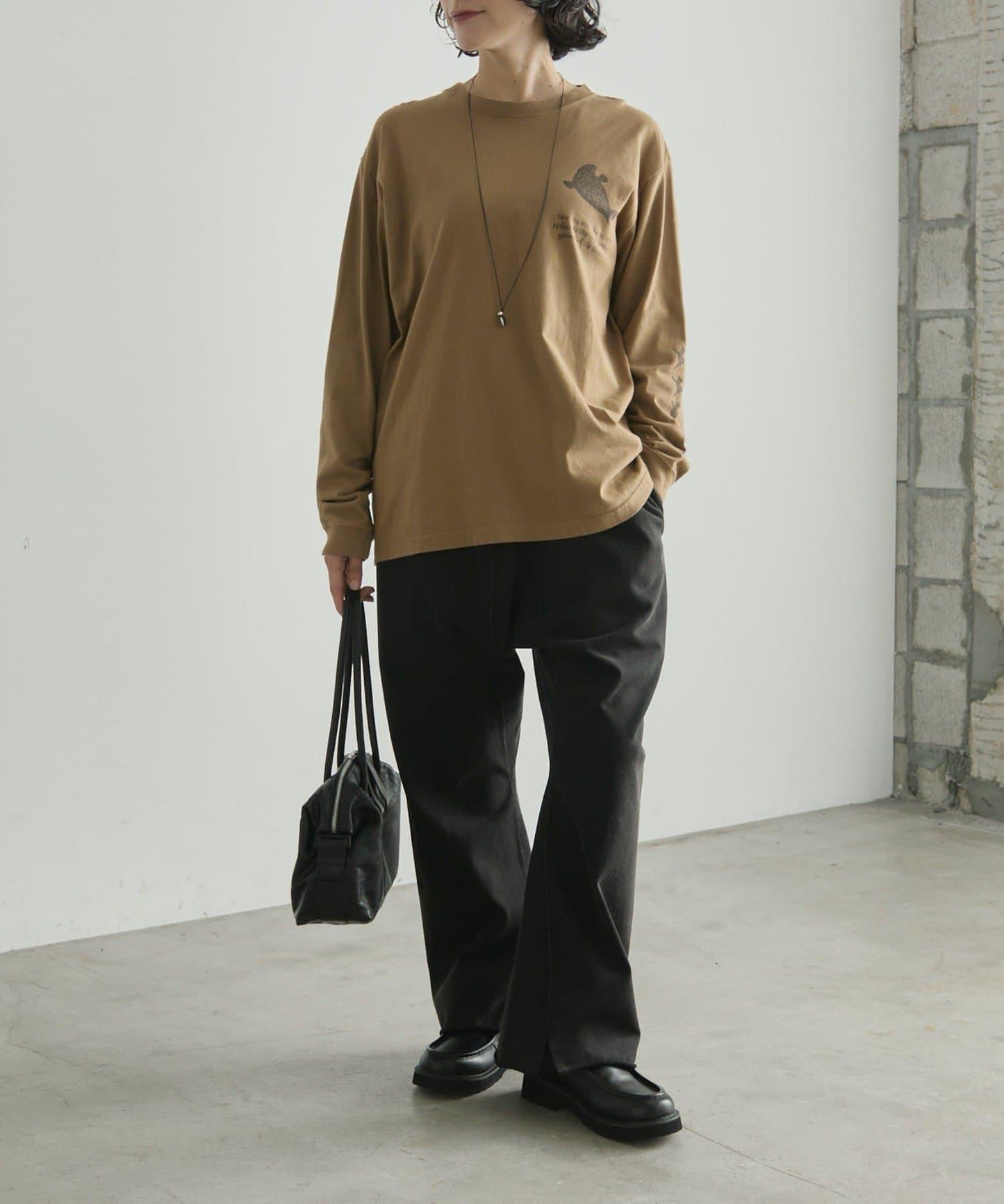 Work of art Kendai×SUM1 STYLE 聯名長袖T恤 純棉