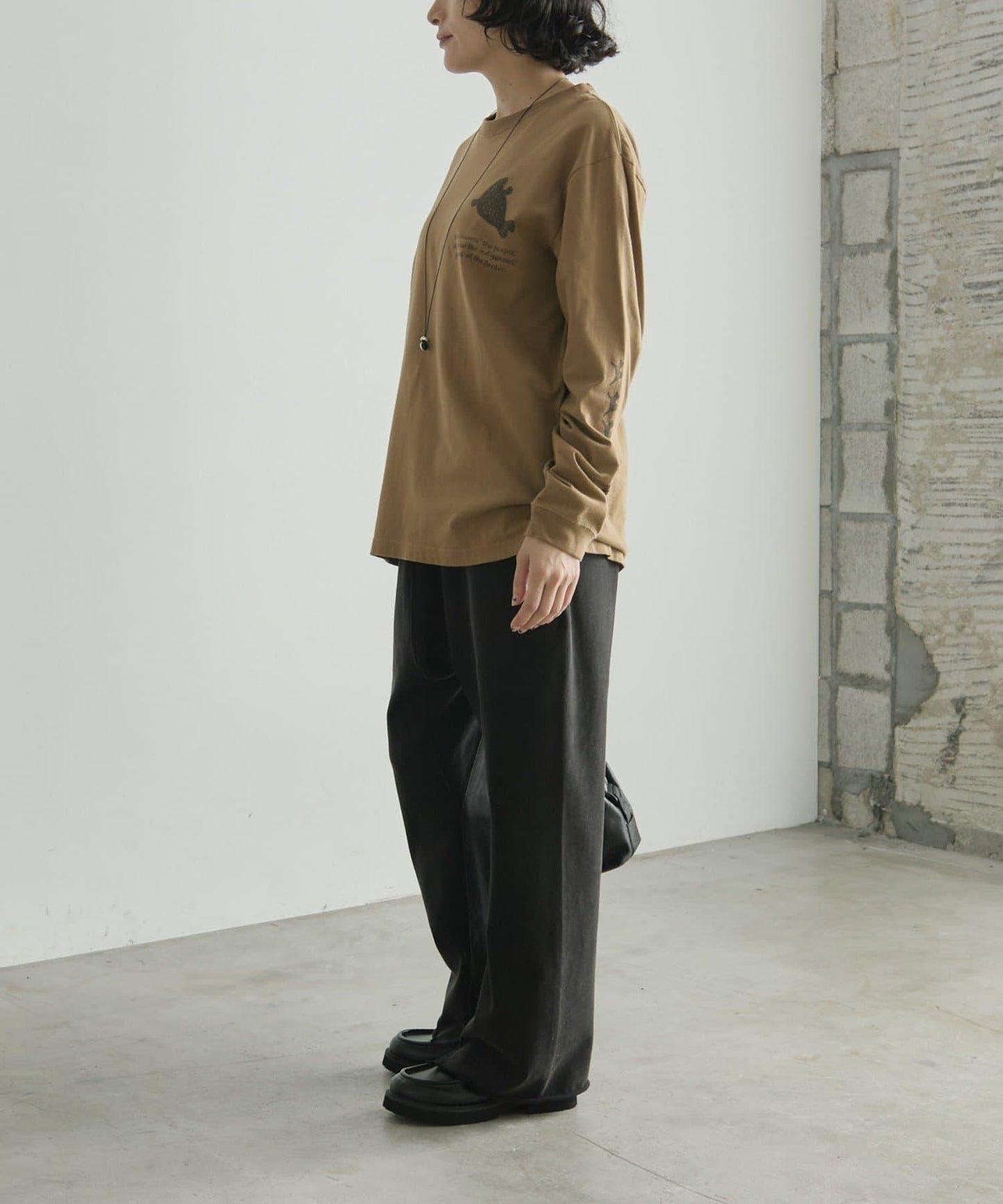 Work of art Kendai×SUM1 STYLE 聯名長袖T恤 純棉