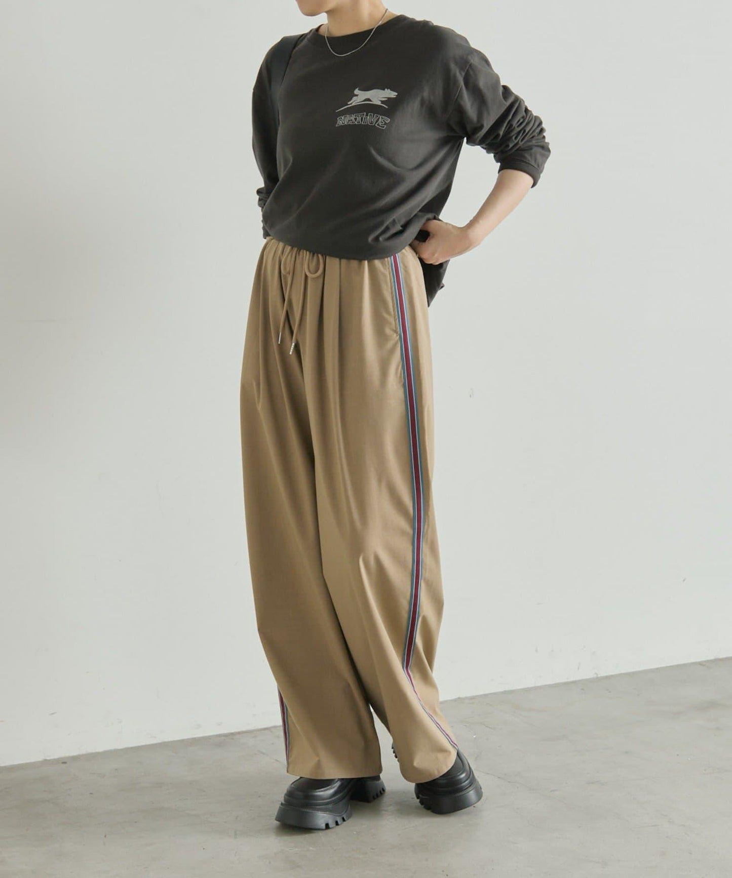 Work of art Kendai×SUM1 STYLE 聯名長袖T恤 純棉
