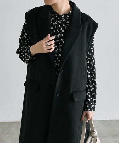 SUM1 STYLE(スミスタイル) 兩件套 長款馬刺繡外套