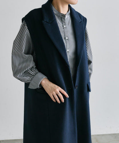 SUM1 STYLE(スミスタイル) 兩件套 長款馬刺繡外套
