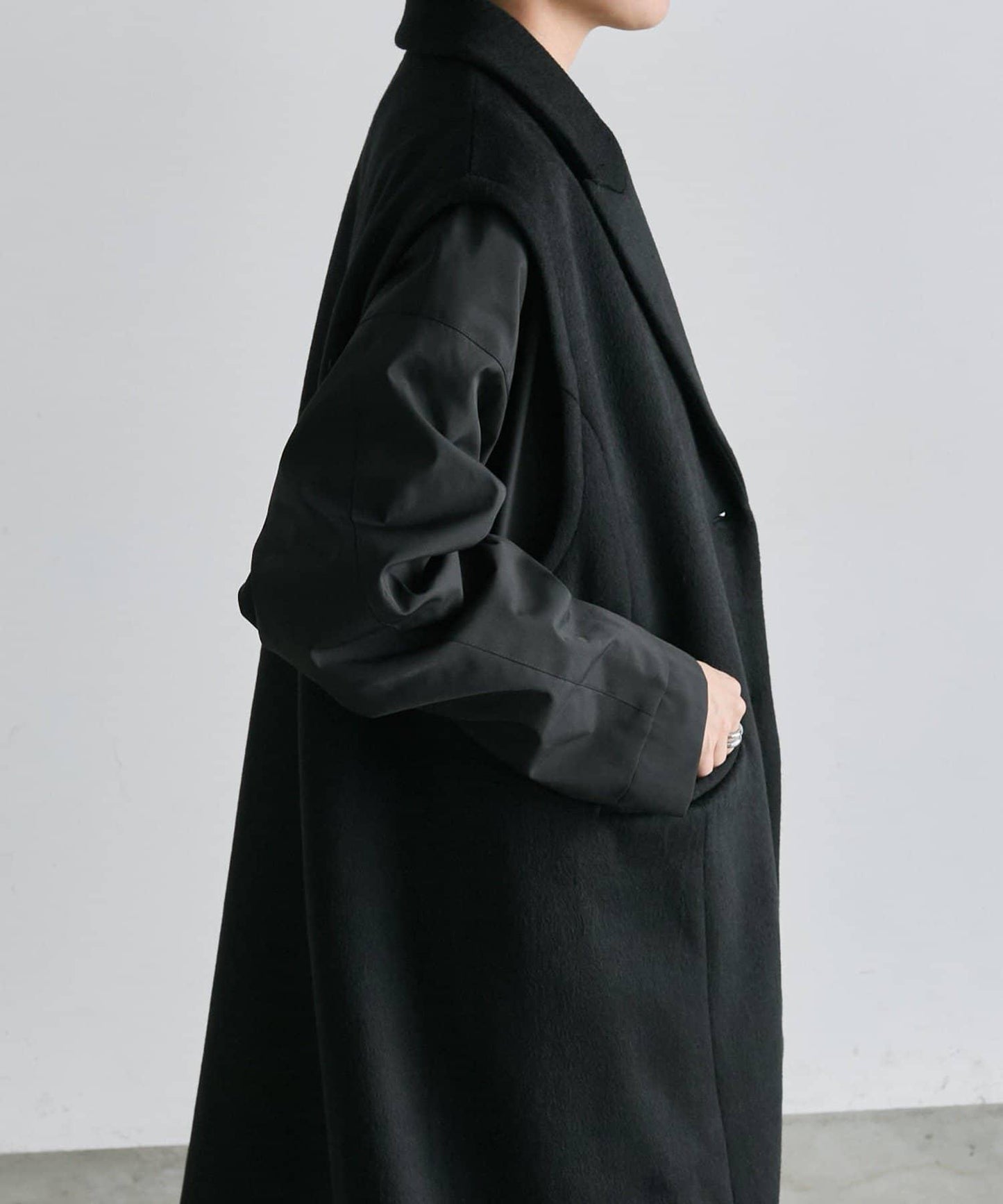 SUM1 STYLE(スミスタイル) 兩件套 長款馬刺繡外套