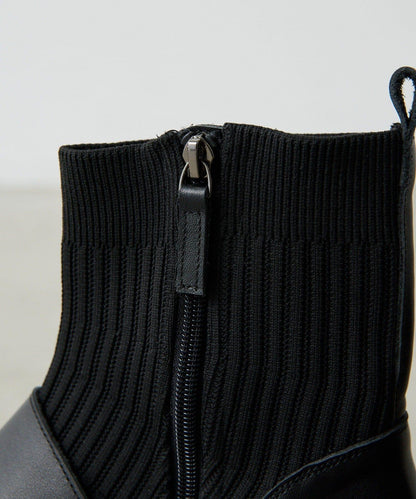 牛皮 綁帶厚底靴 SUM1 STYLE