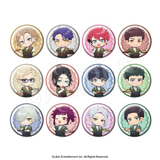 A3!滿開劇團 和風咖啡迷你角色TypeB 徽章 【OPP袋入/12個裝】