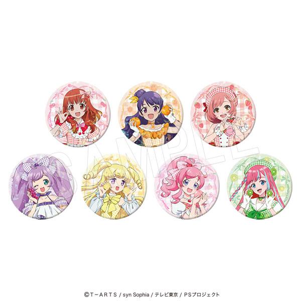 プリティーシリーズ（美妙系列） Fruits gingham ver. 徽章 OPP袋裝/7個入