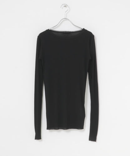 YLEVE SHEER HIGH-TWIST 羅紋套頭衫