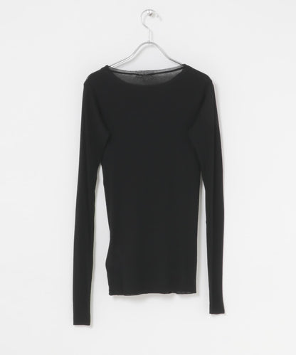 YLEVE SHEER HIGH-TWIST 羅紋套頭衫