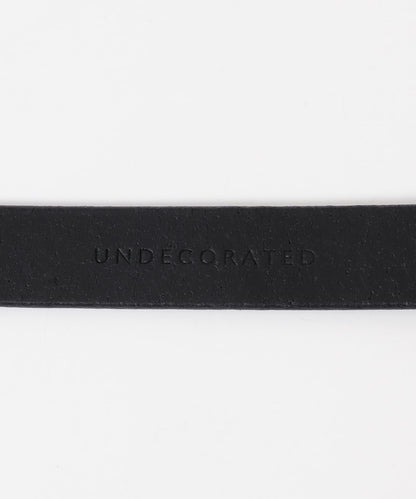 UNDECORATED LEATHER BELT