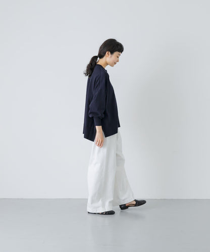 高捻棉 闊腿 針織開衫