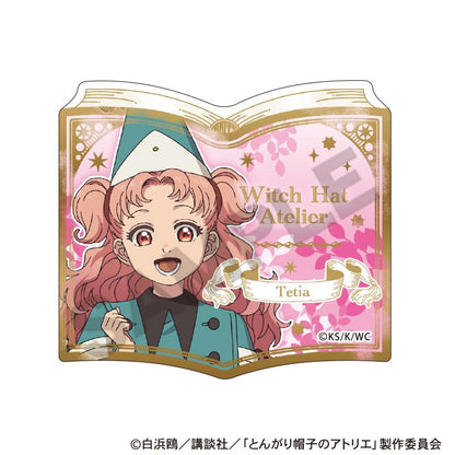 とんがり帽子のアトリエ（尖帽子的魔法工坊） 盒裝本型亞克力夾子 10個入