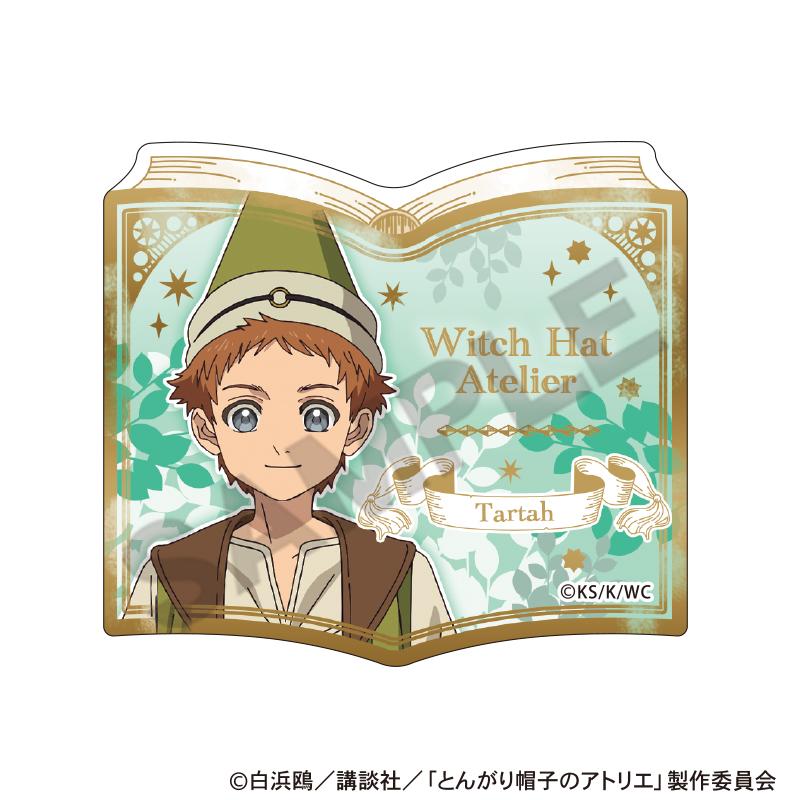 とんがり帽子のアトリエ（尖帽子的魔法工坊） 盒裝本型亞克力夾子 10個入