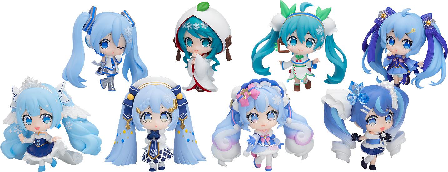 キャラクター・ボーカル・シリーズ01 《初音未來》 盲盒系列 雪ミクオールスターズ 手辦收藏 Vol.2【BOX／8個入り】
